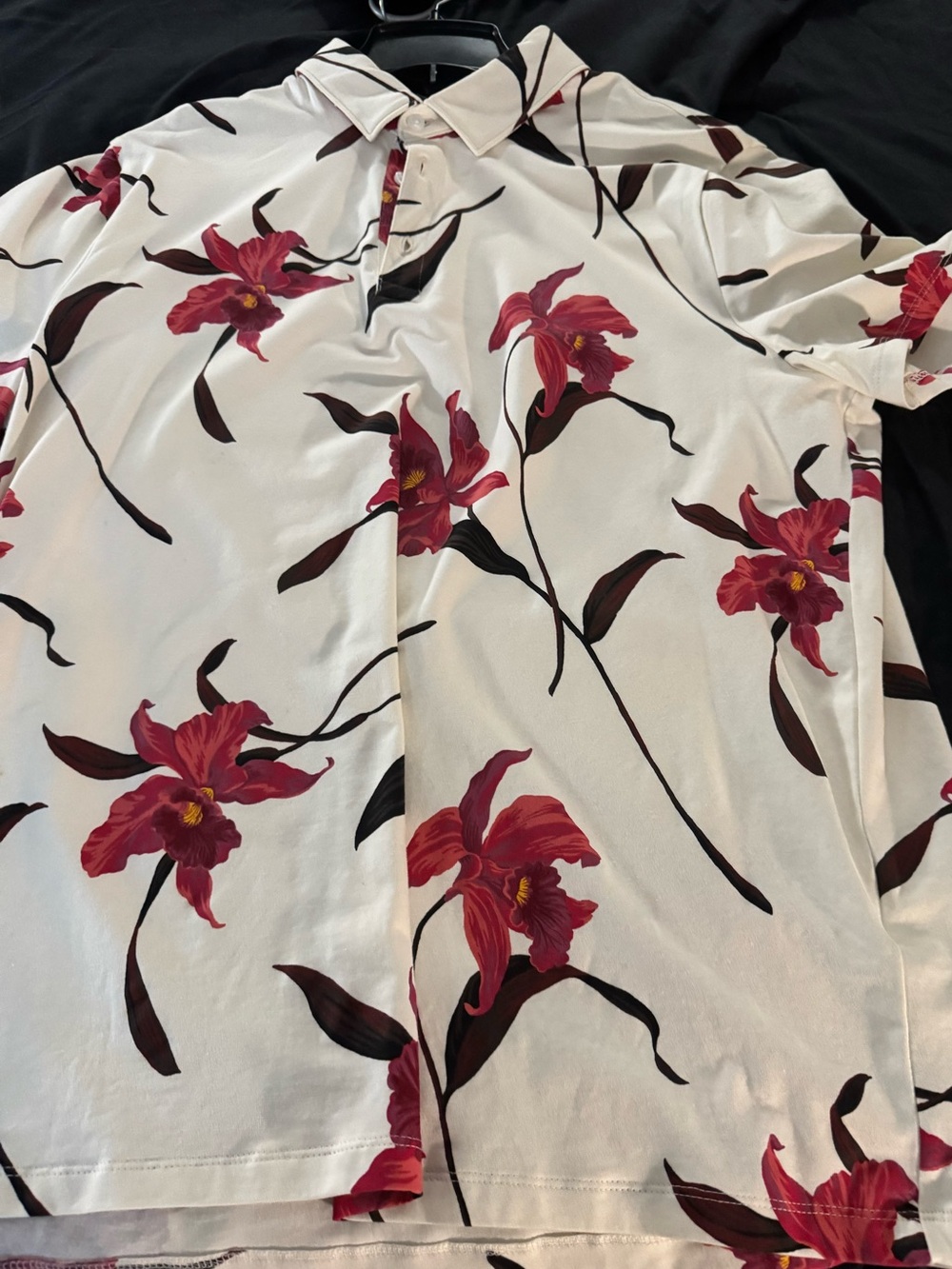 Express Cream Top with Pink Floral Print